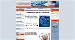 Desktop Screenshot of keytemplates.com