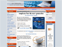 Tablet Screenshot of keytemplates.com